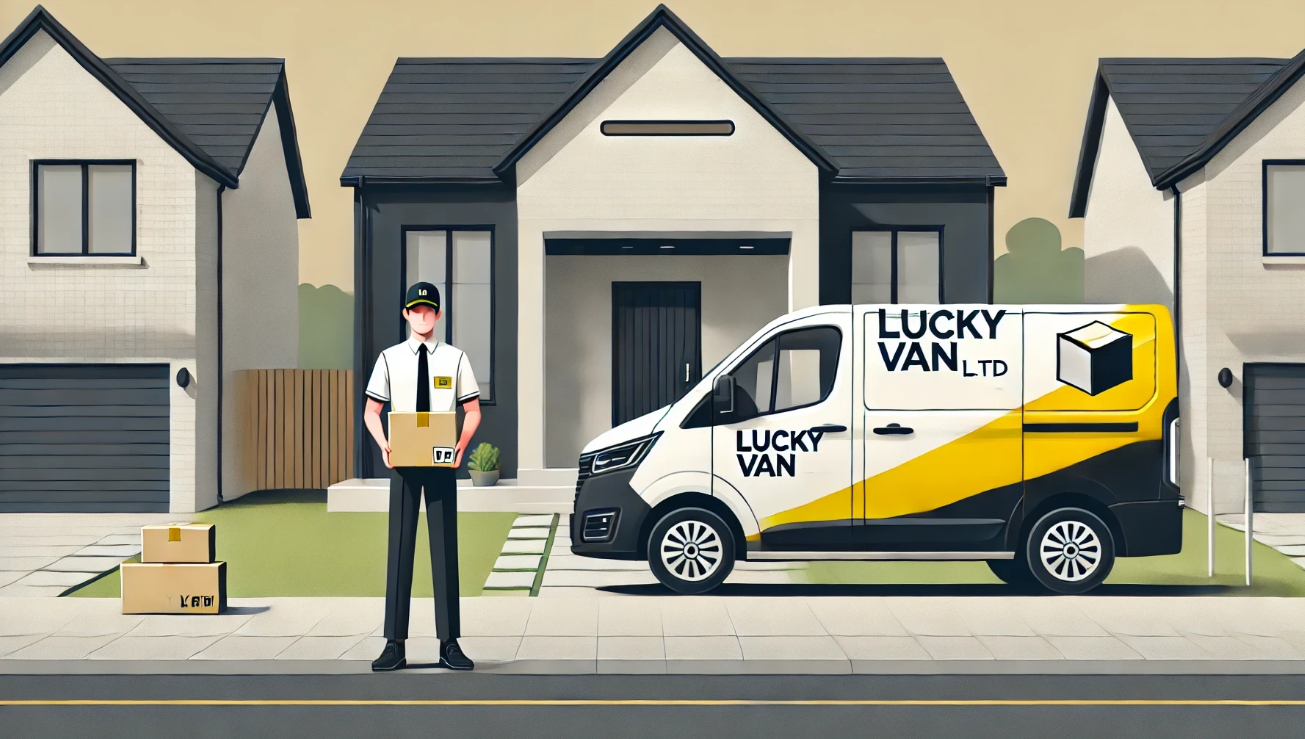 private courier service from Lucky Van